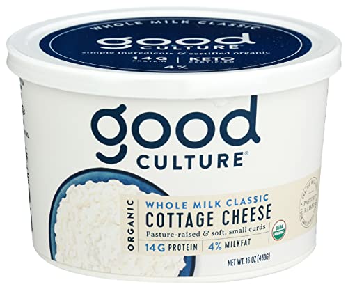 Good Culture, Organic Cottage Cheese - Classic 4%, 16 Ounce