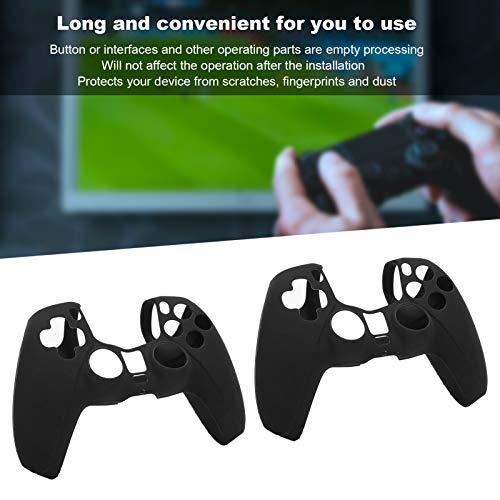 Capa para gamepad à prova de poeira, capa de silicone de material leve, Gamers anti-extrusão à prova
