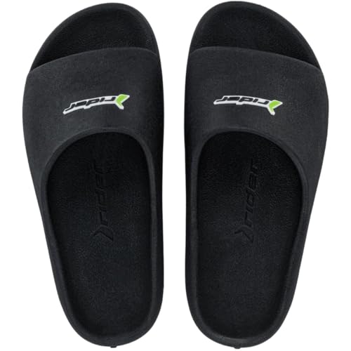 Chinelo Rider Drip Slide Masculino Preto Branco 41
