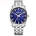 Produktbild SW Watches CRRJU Luxus Herren Klassische Casual Armbanduhr Mit Edelstahlband Top-Marke Männlich Quarzuhr Geschenk Stunde (Silber, Blau, Weiß),Blue
