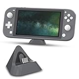 Charging Dock for Nintendo Switch lite, USB Charger for Nintendo Switch lite (Gray)