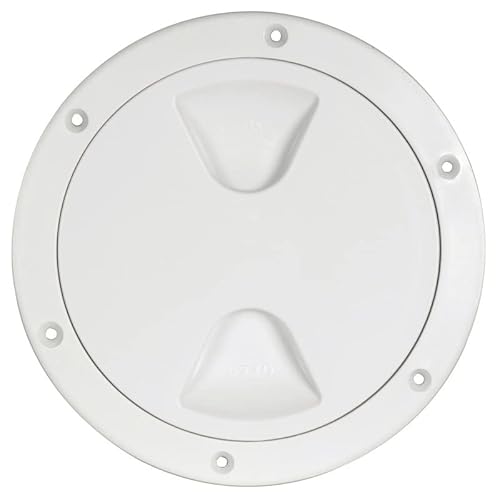 Osculati Tappo Ispezione A Vite Bianco 125 Mm