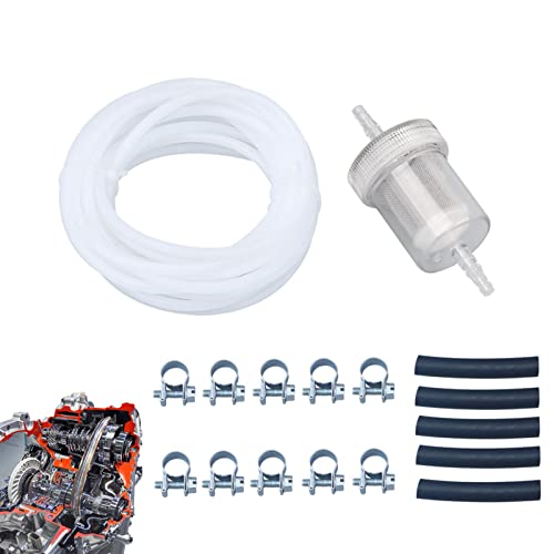 Cowslip Brandstoffilter diesel brandstoffilter met slang slangklemmen benzinefilter brandstofslang brandstofleiding voor eber.spacher verwarming - Image 3