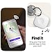 Life360 Tile - Bluetooth Tracker, Keys Finder and Item Locator for Keys, Bags and More. Phone Finder. Both iOS and Android Compatible. 1-Pack (White)