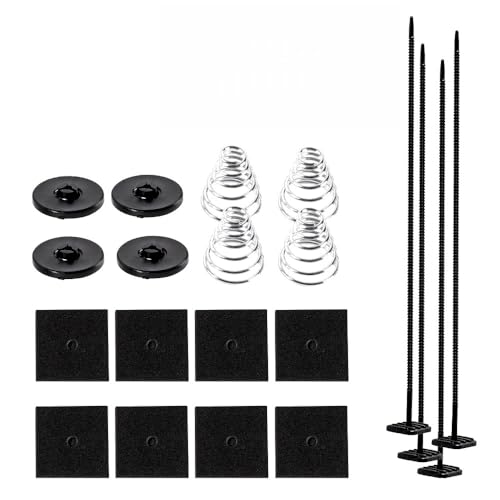 20-pcs Car Radiator Fan Installation Kit - Full Set for Electric Radiator Cooling Fan Setup, Equipped with Cable Ties Transmission Cooler Bracket Compatible with Most Vehicle Models