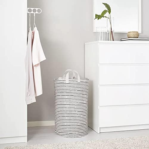 Ikea KLUNKA Laundry bag, 60 l [white/black]