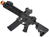 Evike Airsoft - Specna Arms CORE Series Airsoft M4 AEG (Model: M4 SBR FauxSup/Black)