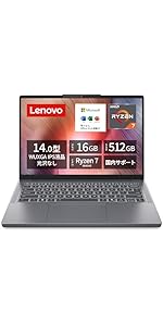 Amazon.co.jp: Lenovo ノートパソコン パソコン IdeaPad Slim 3 14.0