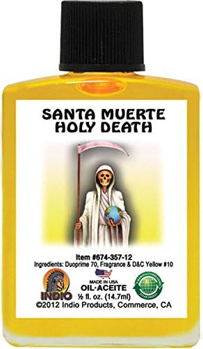 INDIO Oil- Holy Death Muerte Yellow 1/2oz