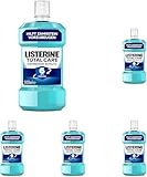 LISTERINE Total Care Zahnstein-Schutz (500 ml), schützende Mundspülung gegen Zahnstein mit 6 in 1 Wirkung, antibakterielles Mundwasser schützt vor Zahnfleischproblemen, bis zu 24h frischer Atem