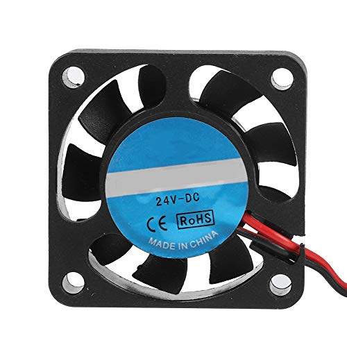 2PCS 24V 4010 7000RPM Large Wind Extruder Cooling Fan Quiet Blowing 3D Printer Cooling Fan,Computer Components Printer, 