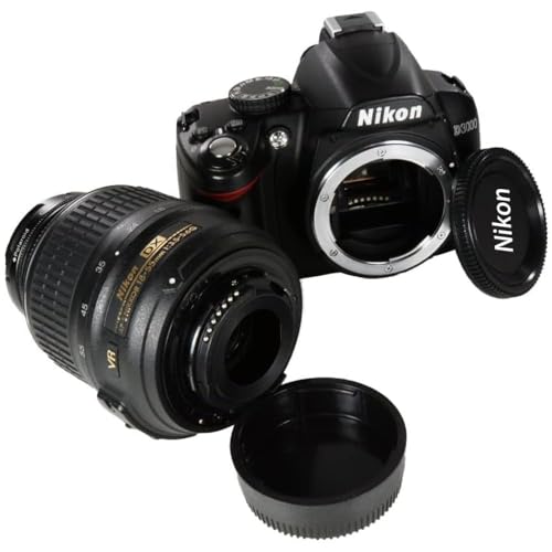 Image of MOSTOS - Single Lens Rear Cap Compatiable for Nikon D7500 D7200 D7100 D7000 D5600 D5300 D5200 D5100 D3500 D3400 D3300 D3200 D3100 More Nikon F Mount DSLR