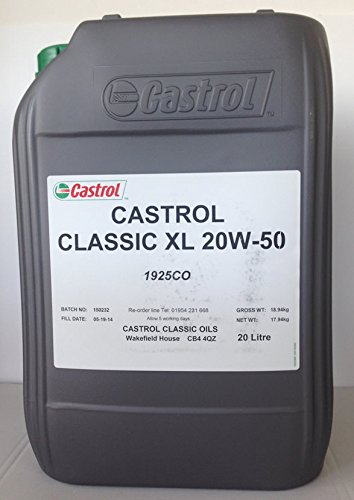 Olio Castrol 1925/2801 Xl20W50, 20 litri