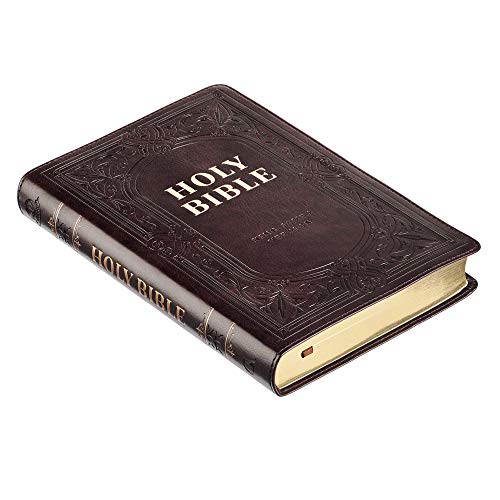 Christian Art Gifts KJV114 Kjv Holy Bible, Standard Size Faux Leather Red Letter Edition Thumb Index & Ribbon Marker, King James Version thumb #2