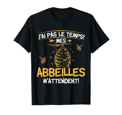 Abeille Tshirt Apiculteur Humour Abeille Cadeau Apiculture T-Shirt