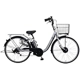 【Amazon.co.jp限定】26インチ 電動アシスト自転車 シマノ外装6段変速 36V 8.5AHバッテリー TDF-26Z (マットシルバー)