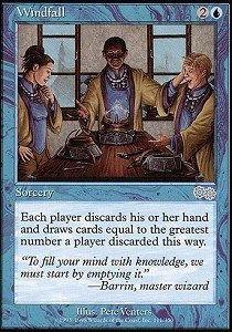 Magic The Gathering - Windfall - Urza's Saga
