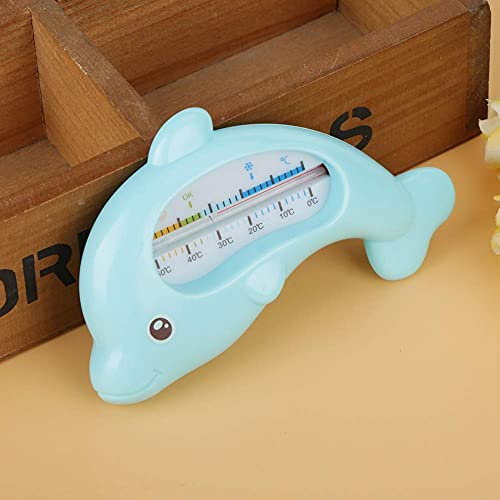 Miniatura 7 de Termómetro de agua para bebés, Inf que baña termómetros animales lindos healthyty Cuidado del baño (delfín azul)