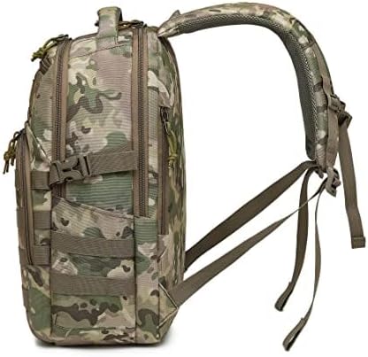 Miniatura 2 de Wotony Mochila táctica militar, mochila para hombres mochila táctica negra pequeña mochila táctica bolsa de asalto