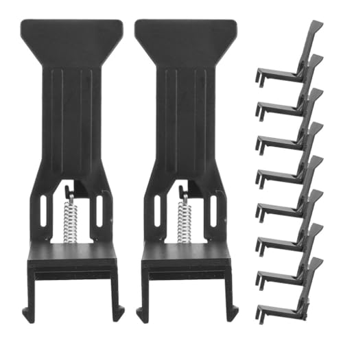 Clips de fixation universels pour plateau d'argent EXCEART afin d'équiper la caisse du magasin