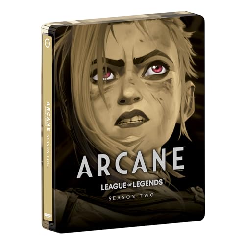 Arcane: League of Legends – Season Two – Limited Edition Steelbook 4K Ultra HD + Blu-ray [4K UHD]