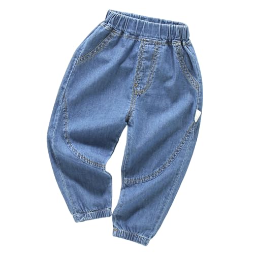 Stylish Boys Pants Casual Trousers for Active Kids Comfortable Everyday Wear Elastic Waist Long-Length Bottoms