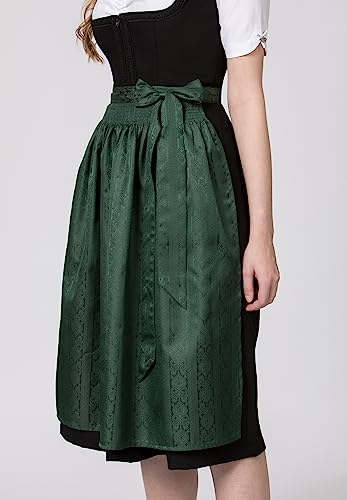 Stockerpoint Corinna Damen Midi Dirndlschürze, tanne, 34-38