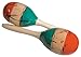 GP Percussion MMAR Pair of Wooden Mexican-Style Maracas