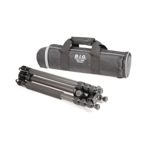 B.I.G. TMC-1300 2-in-1 Carbon Kamerastativ inkl. Kugelkopf – Bild 6