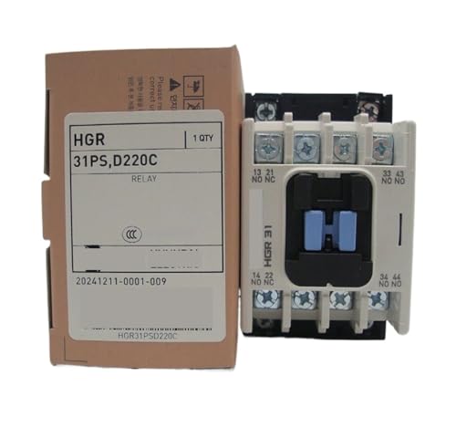 Relais de commande HGR31 DC220V HGR31PSD220C pour circuits industriels