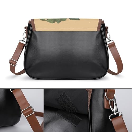 Gray Monstera Plant Laptop Tote Bag Leather Computer Bags Lined Shoulder Purse Purses And Handbags Business Office Work Bag Top Handle Handbag for Women3