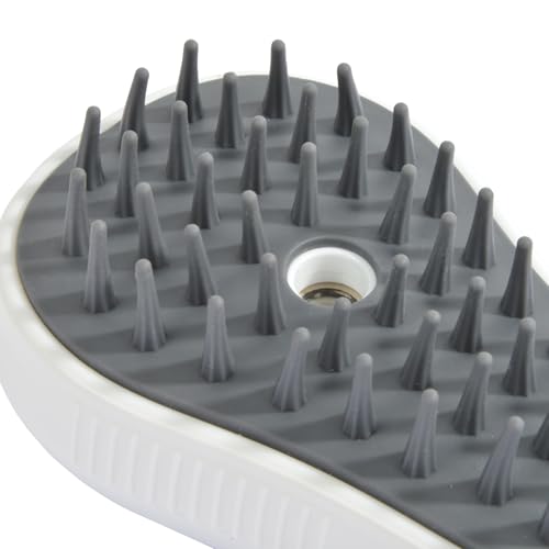 Love Story, USB-Dampfbürste, verstellbar, für Tiere, ABS-Kunststoff, 11,5 x 7,5 x 5,5 cm