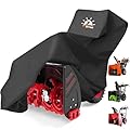 Zettum Snow Blower Cover - 600D Snowblower Covers Waterproof Heavy Duty, Outdoor Snow Thrower Cover Universal Fit for EGO, Honda, Ryobi, Cub Cadet, Ariens, Troy Bilt, Snow Joe, Toro and PowerSmart