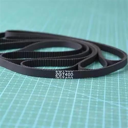 Courroie 2GT 6mm boucle fermée synchrone en caoutchouc de 570 mm de long pour imprimante 3D