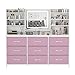 Gyfimoie Dresser with Mirror for Bedroom, 59