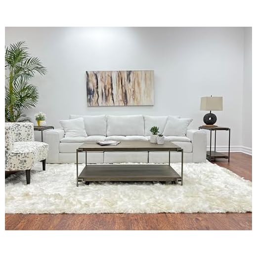 Espidoo Coffee Table Set with Casters