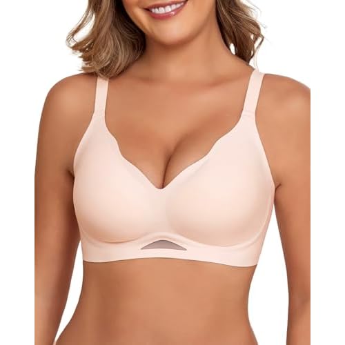 Ubras Jelly Bra Soft Support, Lift and Push Up T-Shirt Bra for Women