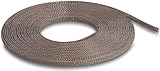  Tuyau tressé extensible résistant aux rongeurs Marron 5 m x 3 mm