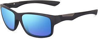 Eymen I Sports Sunglasses for Men Women Wrap Around Driving Cycling Fishing Sunglasses UV400 Protection