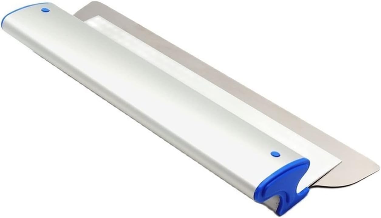 Drywall Skimming Blade Set-Drywall Skimming Spatulas Blade With Handle Stainless Steel Putty Knives Drywall Smoothing Tool (Size : Replacement blade x2)