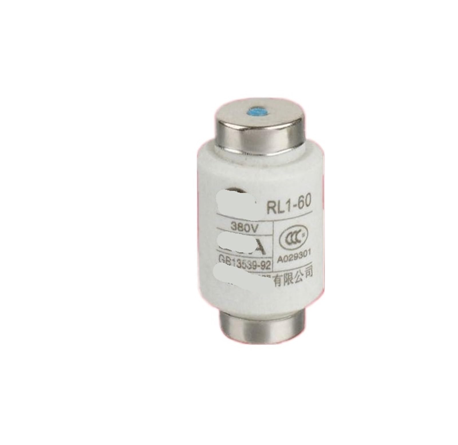 Fusible RL1-60 380V 60A en spirale pour la protection des installations électriques