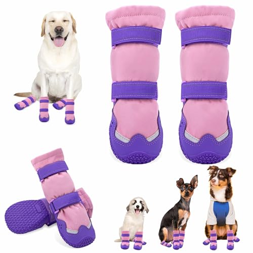 Waterproof Warm Fleece Lined Dog Booties