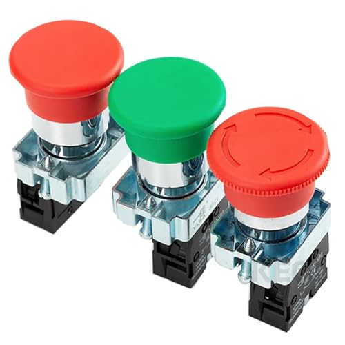 Interrupteur bouton poussoir 22mm XB2-BA31 commande impulsion - 5