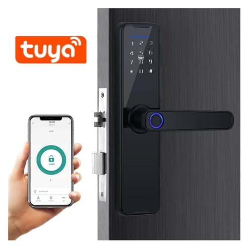 Serrure Électronique Tuya oubli de clé solution avec code et secours USB