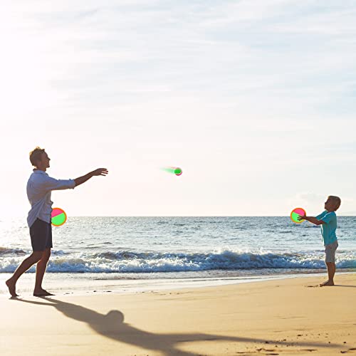 Qrooper Kids Toys Toss And Catch Game Set, Ball Sports Games With Paddles Balls And Storage Bag, Classic Outdoor Games, Beach Games, Yard Games Suitable For Kids Gift Ideal (Orange1) #TOP1