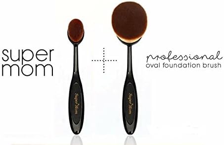 New! Super Definition Face Brush for Professional Makeup & Best Foundation Brush Value Pack (Size S & Size L)