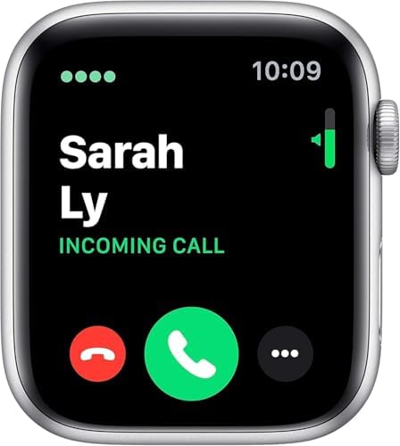 Apple Watch Series 8 [GPS, 41mm] - Starlight Aluminum Case with Starlight Sport Ban, M/L (Renewed) - View 8
