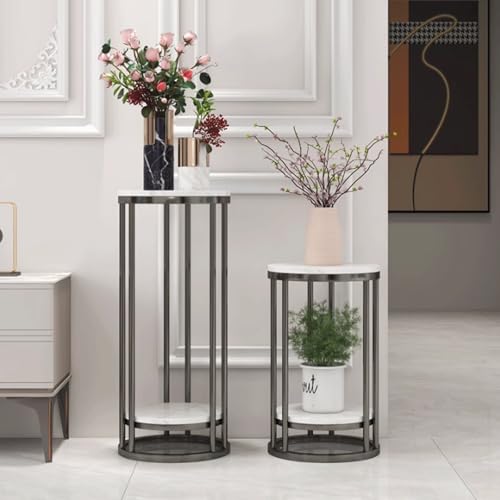 Support pot de fleurs en marbre pour balcon et salon moderne - 5