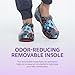 Anywear SR Angel Nursing Clogs - Non-Slip Work Shoes for Women - Water-Resistant Cushioned Nursing Shoes - Fluid Resistant for All Day Comfort - Easy To Clean - Stylish Garden - 9 Women/7 Men