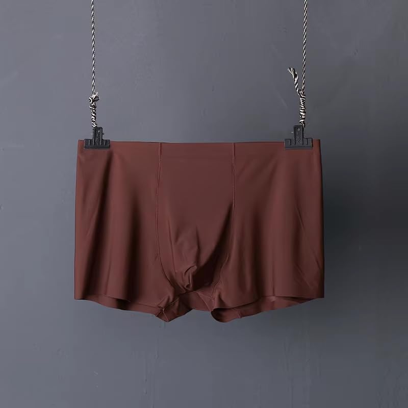 Image of GirlFriend Ultra-Soft Lycra Material Trunks for Men| Ice-Silk Seamless Men Short | Underwear | Breathable Antibacterial Boxers
